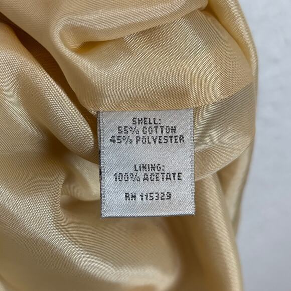 Badgley Mischka Beige Sleeveless Beaded Embroidered Dress Size 8 - Picture 6 of 6